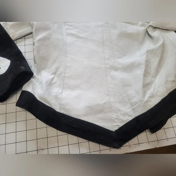 Global Identity G3 Black & White Western Leather Jacket